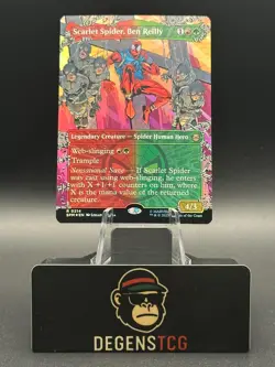 Scarlet Spider, Ben Reilly (Borderless) Marvel's Spider-Man Foil 0214 - Image 1