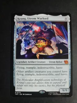 Krang, Utrom Warlord Mythic MTG Ninja Turtles - Image 1
