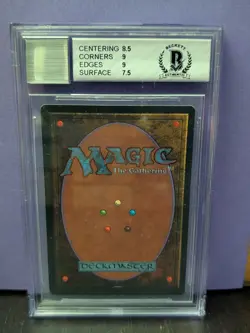 SIGNED * Demonic Tutor * REVISED* BGS 8 NM-MT * Magic the Gathering MtG - Image 2