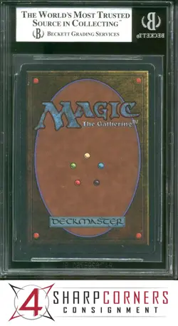 1993 MAGIC THE GATHERING MTG UNLIMITED MOX RUBY BGS 7.5 - Image 2