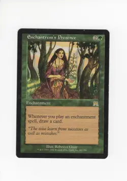 Enchantress's Presence Onslaught LP/MP MTG Magic the Gathering c - Image 1