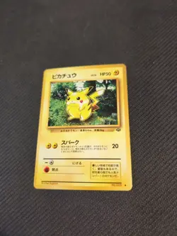 Pikachu 025 Japanese Jungle Pokemon NM - Image 2