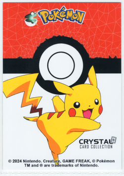 POKEMON - CRYSTAL CARD COLLECTION - CUBONE #104 * CRACKED ICE HOLO - Image 2