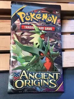 Pokemon TCG | XY Ancient Origins | 1 Booster Pack | Mega Tyranitar Art | New - Image 1