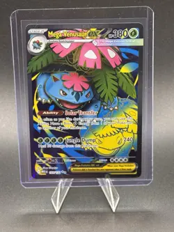 Pokemon TCG Mega-Venusaur-EX Full Art Ultra Rare 155/132 Mega Evolution - Image 1