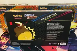 🔥Pokemon Crown Zenith Pikachu VMax Premium Collection Pin Box! New/Unopened!🔥 - Image 4