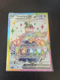 Pokemon SVP165 Terapagos Ex Black Star Promo - Sealed - Image 1