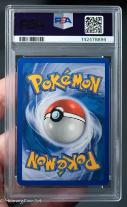 2004 POKEMON EX TEAM ROCKET RETURNS #100 ROCKET'S Moltres EX-HOLO PSA 7 - Image 2
