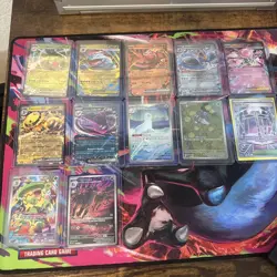 Pokemon Full Art Lot 12 Cards Total - Image 1