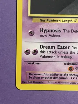 Pokemon TCG Base Set Haunter 29/102 Uncommon Near Mint - Image 5