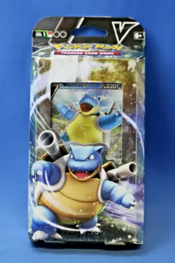 Pokemon TCG V Blastoise Battle Deck Plus Mewtwo GX HP190 with code, NEW, 2021 820650808395 - Image 5