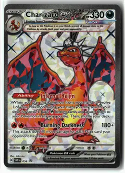 Charizard ex ⭐ 056 Holo Promo Scarlet & Violet 2023 Pokemon NM - Image 1