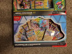 Pokemon Sealed Lot All Pictured Venusaur Premium/Lucario Figure/Reshiram EX - Image 2