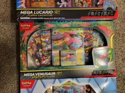 Pokemon Sealed Lot All Pictured Venusaur Premium/Lucario Figure/Reshiram EX - Image 3