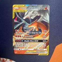 Pokemon TCG Tag Team Rashiram & Charizard GX 20/214 SM Unbroken Bonds NM Holo - Image 1