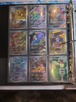 Pokemon Card Lot Binder V/VMAX IR Hits 180 Cards NM Full Art - Image 2