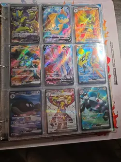 Pokemon Card Lot Binder V/VMAX IR Hits 180 Cards NM Full Art - Image 5