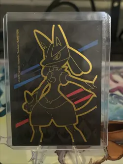 Pokemon TCG Lucario VSTAR SWSH291 Holo Black Star Promo Crown Zenith - Image 2