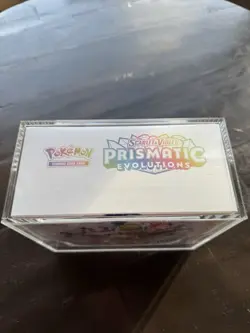 Pokemon Center ETB – Prismatic Evolutions - Factory Sealed - Acrylic Included - Image 2