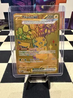 Pokemon Pikachu Ex 179/131 Prismatic Evolutions Hyper Rare Full Art Holo - Image 1