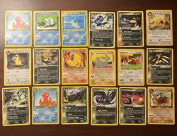 Vintage Pokemon Card Lot Dark Pokemon LP/NM 18 Cards - Image 1