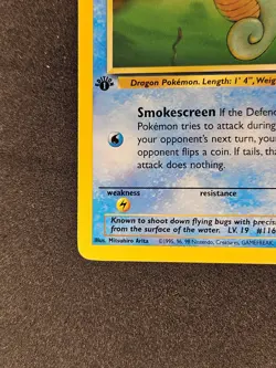 Horsea 1st Edition 49/62 Fossil Pokemon Card WOTC English LP - Image 5
