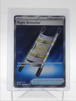 NIGHT STRETCHER 2025 POKEMON MEGA EVOLUTION ULTRA RARE TRAINER 173/132 Q5542 - Image 1