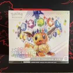 New Pokemon TCG Scarlet Violet Prismatic Evolutions Elite Trainer Box ETB Sealed - Image 1