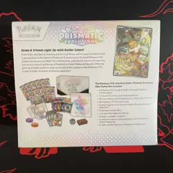 New Pokemon TCG Scarlet Violet Prismatic Evolutions Elite Trainer Box ETB Sealed - Image 2