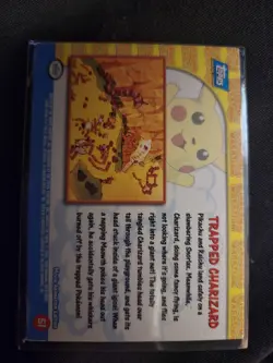 Pokemon 1999 Topps Movie Card #51 “Trapped Charizard” Holo HP - Image 2
