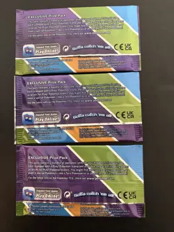 Pokemon Prize Pack Series Seven Sealed Packs (3 In Total) - Image 2