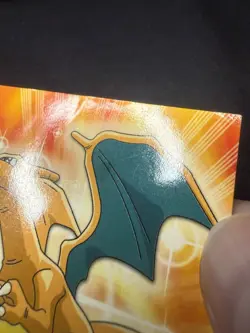 Topps Pokemon Card Charizard #06 Green Logo, Non-Holo, Series - Image 2