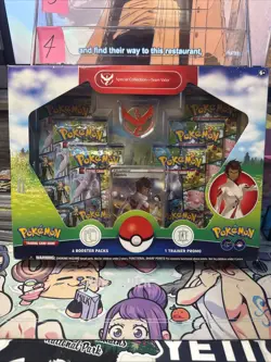 Pokemon TCG Pokemon GO Special Team Collection Box - 6 Packs 820650850530 - Image 1