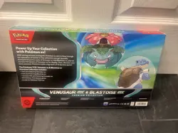 Pokemon TCG Venusaur ex & Blastoise ex Premium Collection – Factory Sealed - Image 2