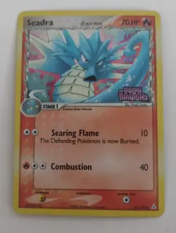 Seadra 52/110 Reverse Holo Stamped EX Holon Phantoms Pokemon Card Mint/NM - Image 1