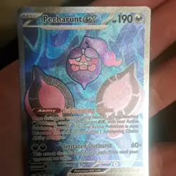 Pokemon TCG - Pecharunt EX (Full Art) 085/064 Sv: Shrouded Fable Ultra Rare Holo - Image 1