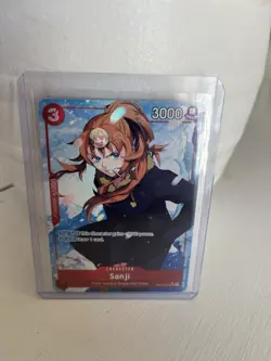 One Piece Sanji Parallel Alt Art OP10-005 SR Royal Blood Foil Near Mint - Image 1