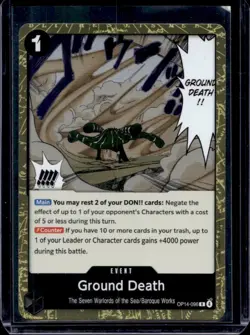2026 One Piece Azure Sea's Seven Ground Death #OP14-096 - Image 1