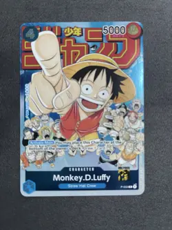 Monkey.D.Luffy (Event Pack Vol. 2) P-033 One Piece Promotion Cards Foil - Image 1