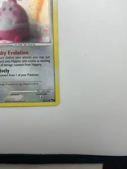 Pokemon TCG 2008 Pop Series 8 Card -- Happiny 14/17 Holo - Image 3