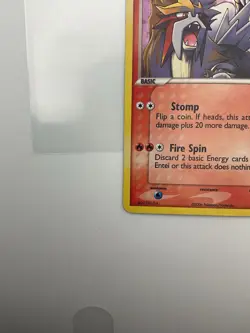 Entei 1/17 Scale Pokemon Pop Series 2 Holo Rare TCG Card - Image 4