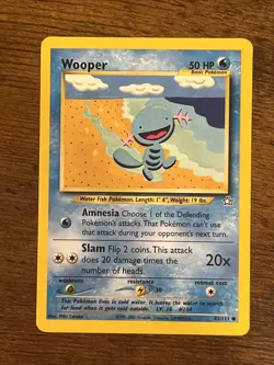 Pokemon 3 Card Lot Wooper, Quagsire - Image 5