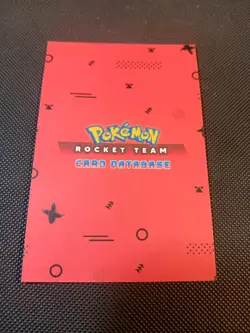 Pokemon Charizard Shiny #1 Purple Holo Team Rocket Card Database Set Peru - Image 2