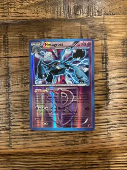 Metagross 52/116 Reverse Holo Raw Pokemon Plasma Freeze Card Lp - Image 1