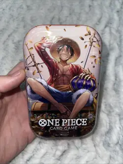 One Piece TCG Card Game - Mini Tin Vol.2 English 2 Packs Of OP 13 + Promo Pack - Image 1