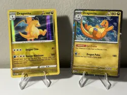 Dragonite Lot 149/165 Cosmos Promo 131/195 Silver Tempest Pokemon TCG 2 Cards - Image 1