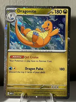 Dragonite Lot 149/165 Cosmos Promo 131/195 Silver Tempest Pokemon TCG 2 Cards - Image 2