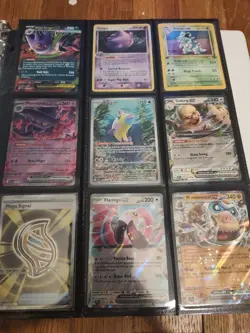 Pokemon Binder Collection Of 270 Vintage And Modern Cards( Binder Included) - Image 1