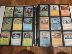 Pokemon Binder Collection Of 270 Vintage And Modern Cards( Binder Included) - Image 2