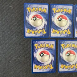Shadowless Base Set Pokemon Card Lot x5 1999 Gastly Bill Etc - Image 3